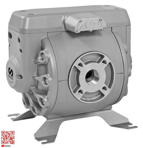 Пневмоприводный диафрагменный металлический насос Samoa DF250