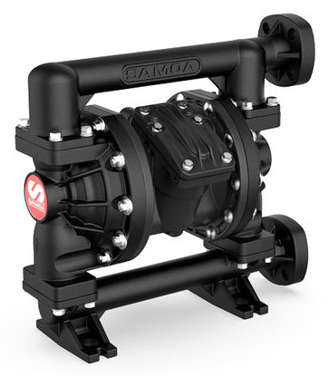 Пневмоприводный диафрагменный металлический насос Samoa UP10