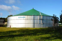 Емкость Boerger с крышей для защиты от выбросов