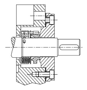 Внутреннее торцевое уплотнение в насосах Variopumps